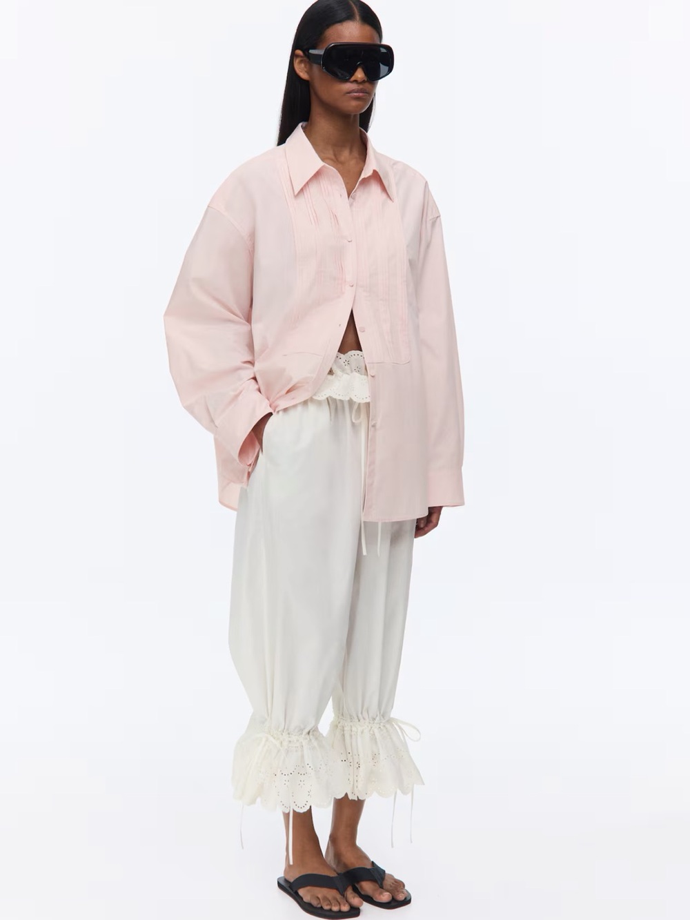 NWT Livia Nunes x H&M Cropped Balloon pants